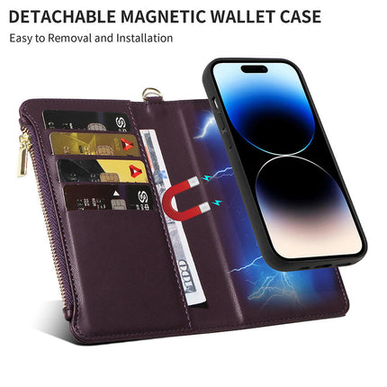 PU Leather Zipper Mobile Phone Case Cover Compatible Cases