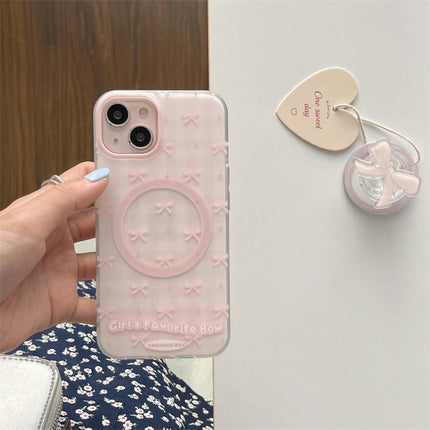 Magnetic Mobile Phone Case Cover Pink Compatible Cases