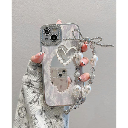 Mobile Phone Case Cover Compatible Cases with Mirror