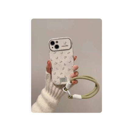 TPU Mobile Phone Case Cover Compatible Cases With Wrist Strap