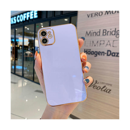 Luxury Plating Edge Mobile Phone Case Cover Compatible Cases