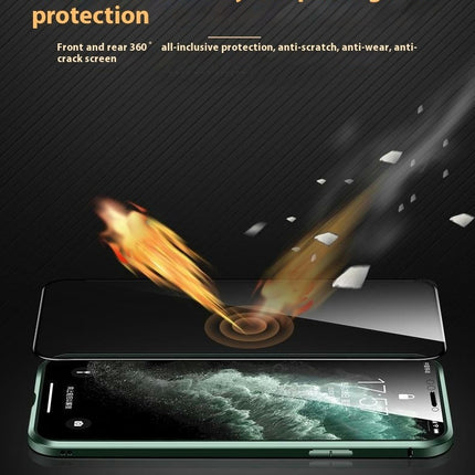 Waterproof Tempered Glass Mobile Phone Case Cover Compatible Cases-A