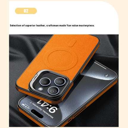 Leather with Magnetic Mobile Phone Case Cover Compatible Cases