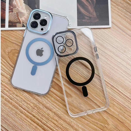 Transparent Mobile Phone Case Cover Compatible Case with Magnetic