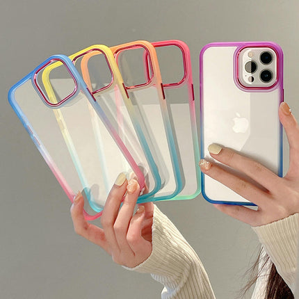 TPU Gradient Mobile Phone Case Cover Compatible Cases