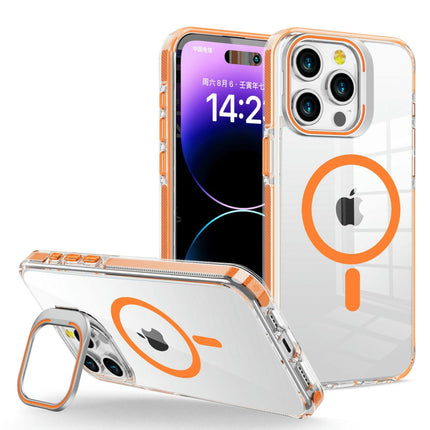 Transparent Mobile Phone Case Cover Compatible Cases With Stand and Magnetic