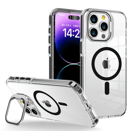 Transparent Mobile Phone Case Cover Compatible Cases With Stand and Magnetic