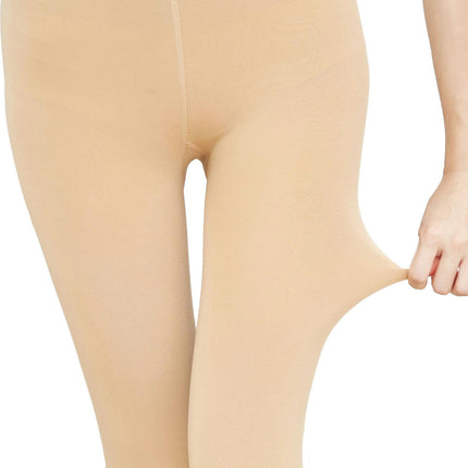 5 pack Thin Fleece Tights for Women, Opaque Pantyhose Leggings Autumn and Winter Warm Tights