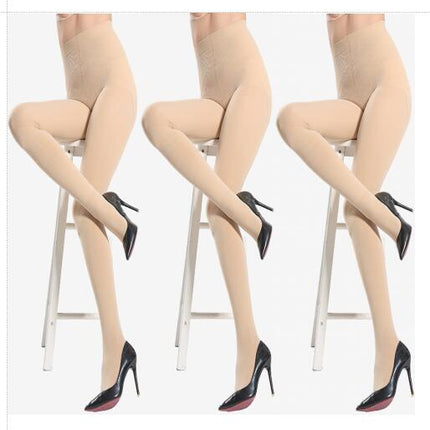 3 Pack Women's Pantyhose for Women High Waist Stockings Sheer Tights Slim Stockings Tights