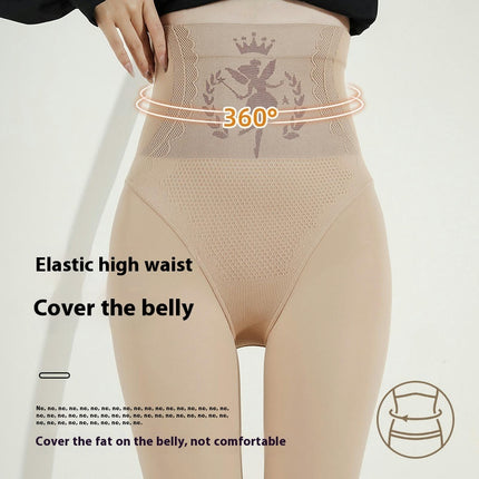 Fleece Lined Tights Women Warm Winter Tights High Waist Opaque Thermal Tights