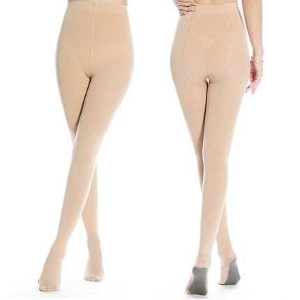 Women's Microfiber Opaque Control Top Tights Suitable for Spring and Autumn