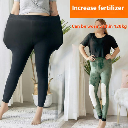 Plus Size Fleece Lined Tights,Winter Warm Leggings for Women,Thick Thermal Pants