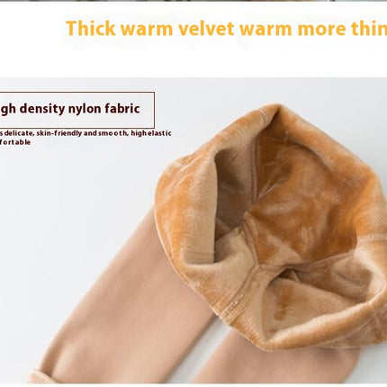 Women's Fleece Lined Tights Warm Pantyhose Leggings Opaque Winter Thick Tights