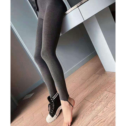 Women's High Waisted Workout Leggings Plush for Warmth Yoga Pants