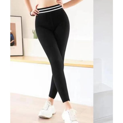 Women's High Waisted Workout Leggings Plush for Warmth Yoga Pants