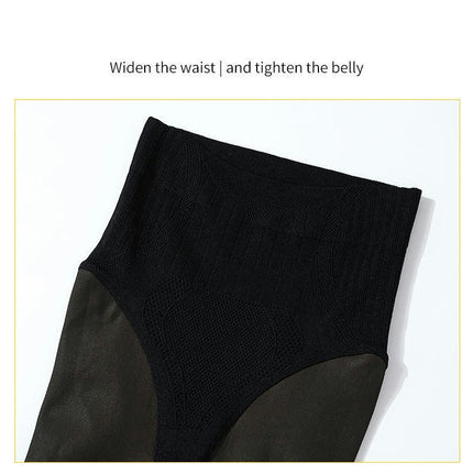 Women's Sheer High Waist Tights-with Support and Reinforced Toes Pantyhose