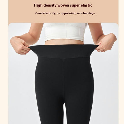 Winter Leggings for Women,High Waist Stretchy Thick Cashmere Leggings Plush Warm Pants