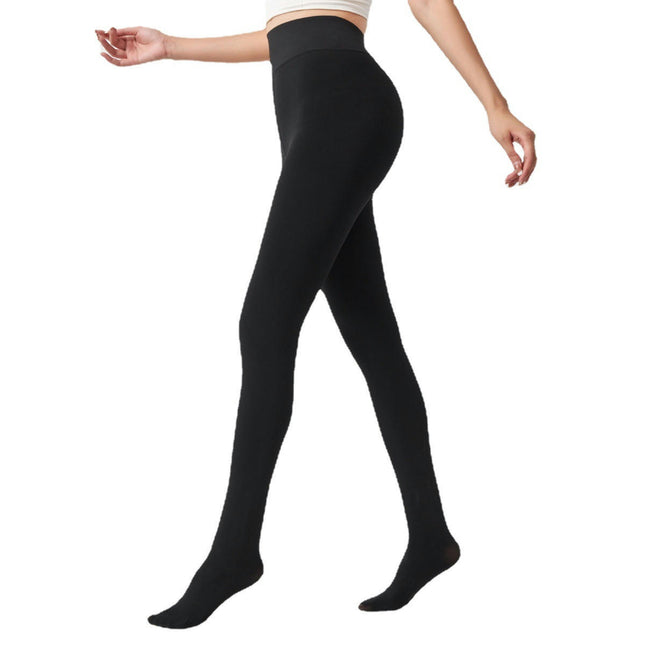 Thermal Tights Women Pantyhose Leggings Fleece Warm Tights for Women Winter-A1