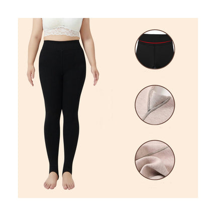 High Waist Fleece Lined Leggings for Women Thick Winter Warm Tights Tummy Control Leggings