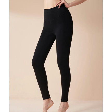 Fleece Lined Leggings Women-High Waist Yoga Pants Thermal Winter Workout Running Leggings