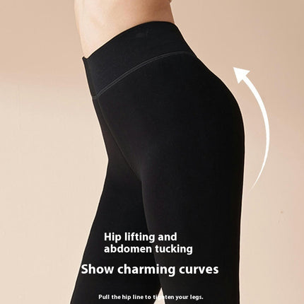 Women's Winter Fleece Lined Leggings Thermal High Waist Tummy Control Yoga Pan