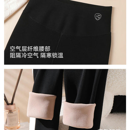 Fleece Lined Leggings Women Thick High Waisted Leggings Winter Warm Tights