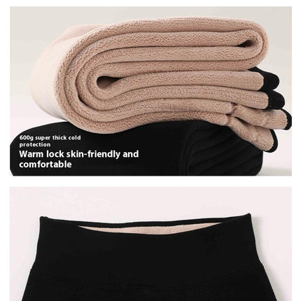 Women's Fleece Lined Leggings Thermal High Waist Tummy Control Yoga Pants