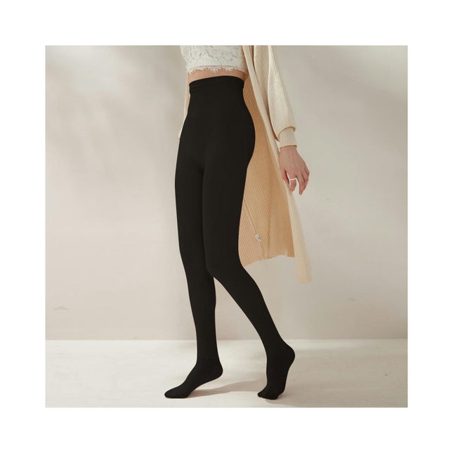 Women's Soft Solid Color Opaque Footed Leggings High Waist Women's Leggings