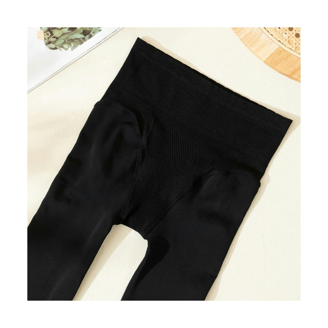 Women's Wool Tights Winter Warm Honeycomb Waist Tights Pants Pantyhose