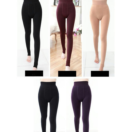 Women's Thick Lined Fleece Opaque Leggings - 200D High Waist Shaping Leggings