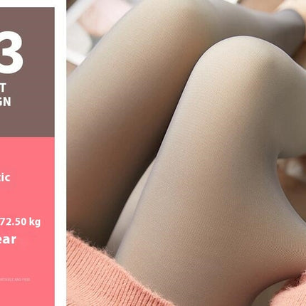 Women's Body Shaper Tights High Waist Tummy Control Fake Sheer Pantyhose Stockings