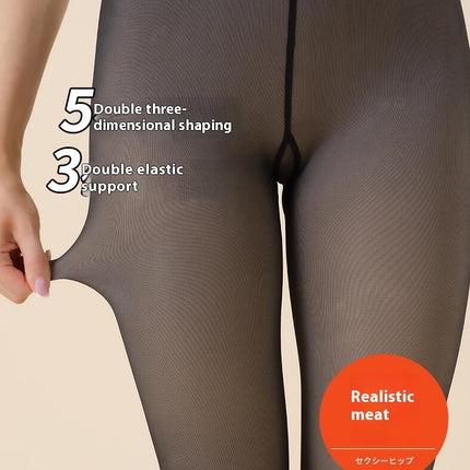 Women's Winter Warm Stretchy Thermal Leggings Pants Fleece Lined Tights-A3