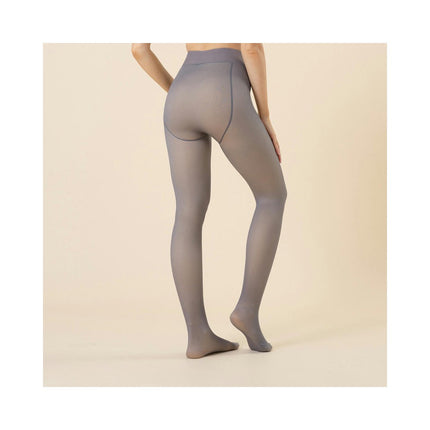 Women's Autumn and Winter Skin-Transparent Bottom Pants-Plush Gray Bare Leg Pantyhose