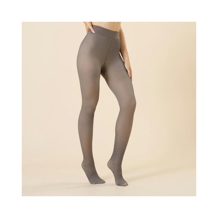 Women's Autumn and Winter Skin-Transparent Bottom Pants-Plush Gray Bare Leg Pantyhose