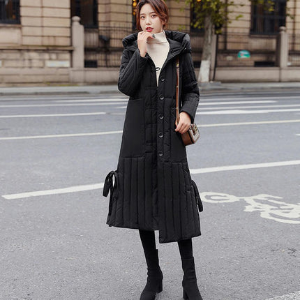 Women's Winter Thicken Puffer Jacket Outwear Hooded Long Down Coat