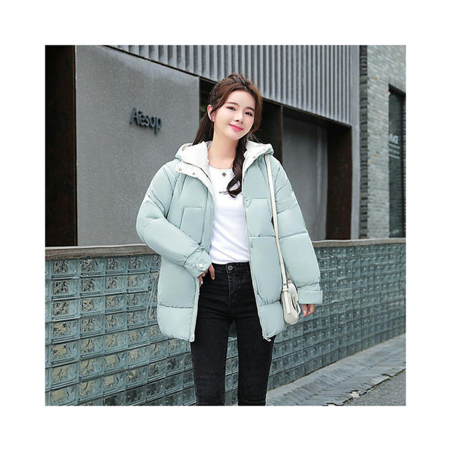 Women's Warm Winter Coat Puffer Padded Jacket Outwear with Hood