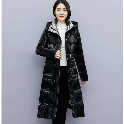 Women's Thickened Down Jacket Winter Hooded Warm Puffer Coat