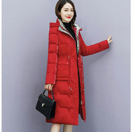 Women's Thickened Down Jacket Winter Hooded Warm Puffer Coat