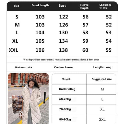 Women's Down Coat with Hood Long Puffer Winter Warm Jacket Outwear