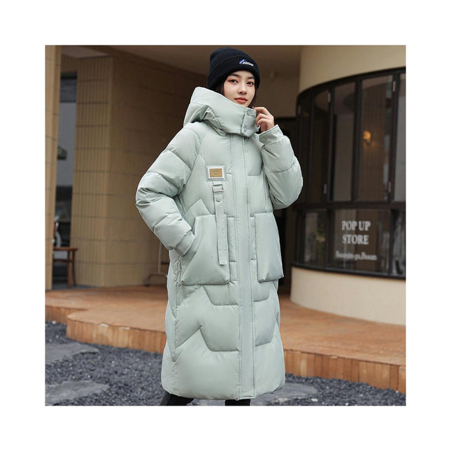 Women's Hooded Winter Jacket Outerwear Soft Warm Puffer Coat