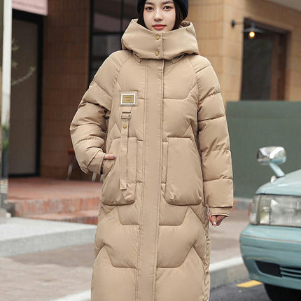 Women's Hooded Winter Jacket Outerwear Soft Warm Puffer Coat