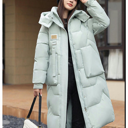 Women's Hooded Winter Jacket Outerwear Soft Warm Puffer Coat