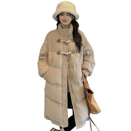 Women's Puffer Coats Thickened Warm Down Long Jacket Outwear