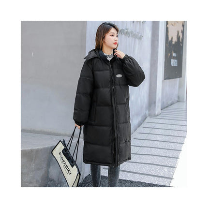 Women's Winter Coat Long Puffer Jacket Warm Outwear with Removable Hood