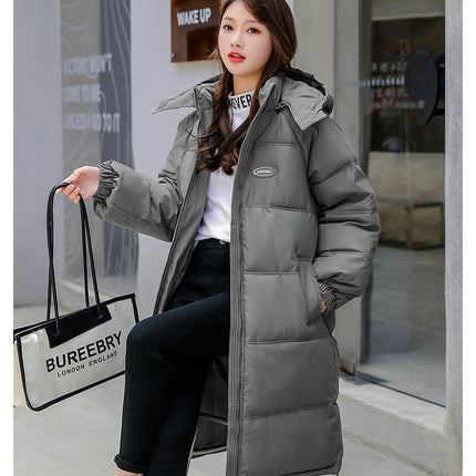 Women's Winter Coat Long Puffer Jacket Warm Outwear with Removable Hood