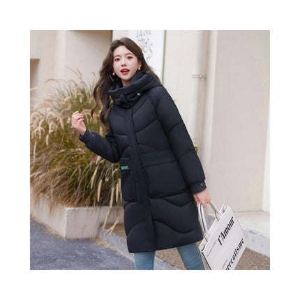 Women's Winter Thicken Puffer Coat Padded Down Jackets Hooded Outerwear