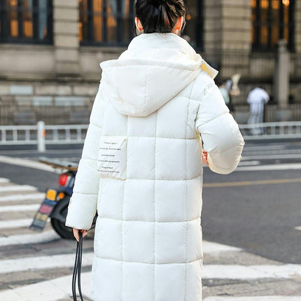 Women's Winter Thicken Puffer Coat Quilted Jackets Padded Down Hooded Outerwear