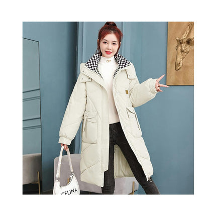 Women's Winter Coats Thickened Down Long Jacket Outwear with Hood