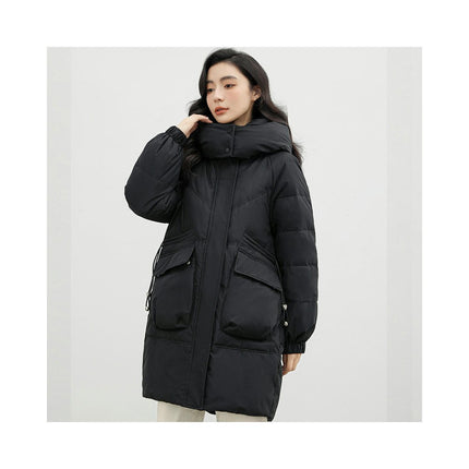 Womens Hooded Puffer Jacket Outwear Winter Thickened Down Coat