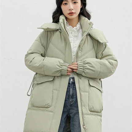 Womens Hooded Puffer Jacket Outwear Winter Thickened Down Coat